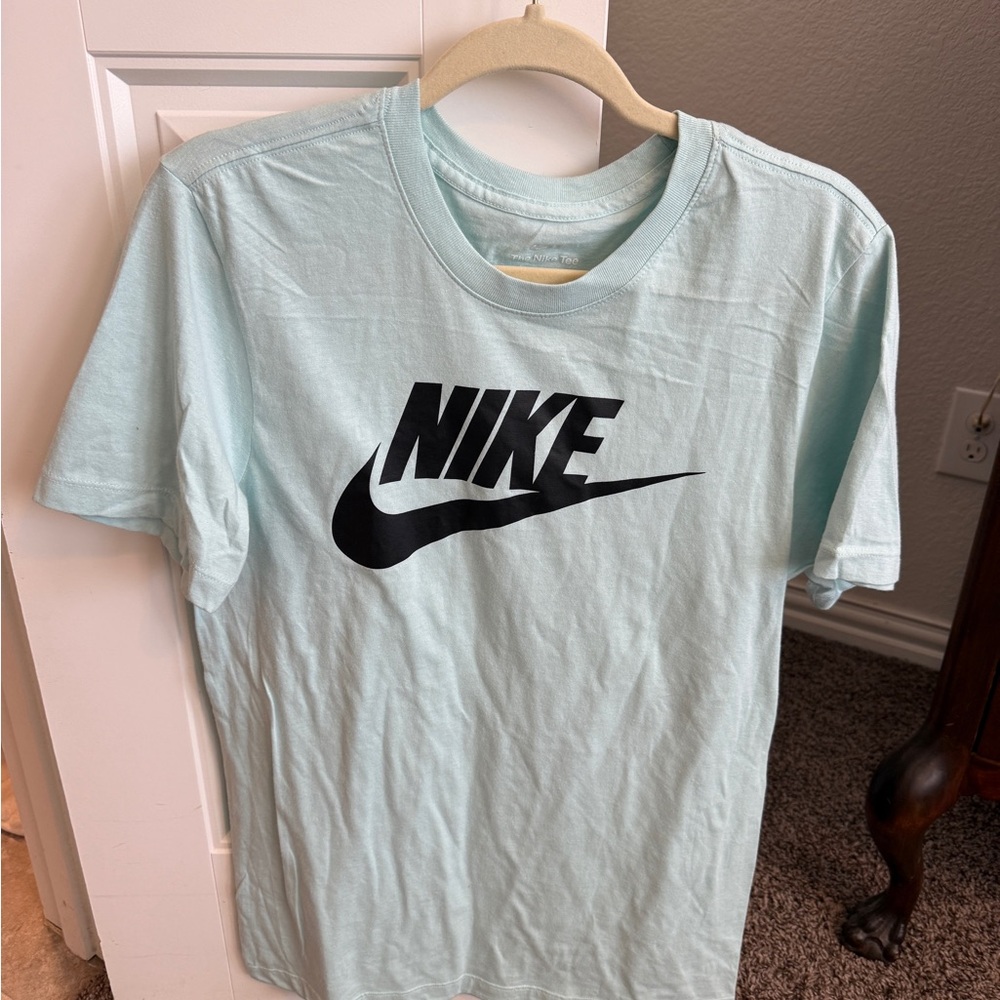 Nike Sea green/blue Tee with black logo